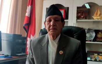 परराष्ट्रमन्त्रीसँग फ्रान्सेली प्रतिनिधिमण्डलको भेट